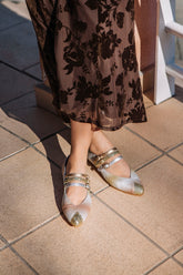 Ballerine Murillo Pearl (include soletta in lana e pelle)